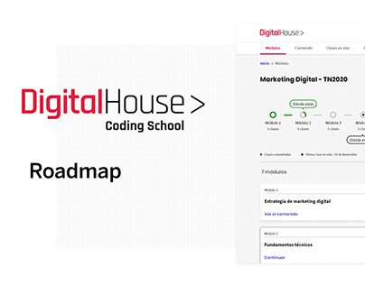 Roadmap for the student