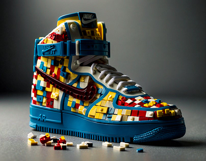 Nike Air Force LEGO sneakers