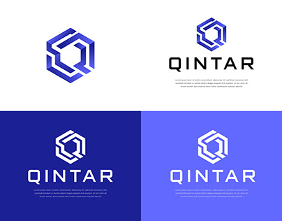 cyber security services QINTAR logo design