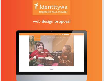 IDENTITYWA // web design proposal