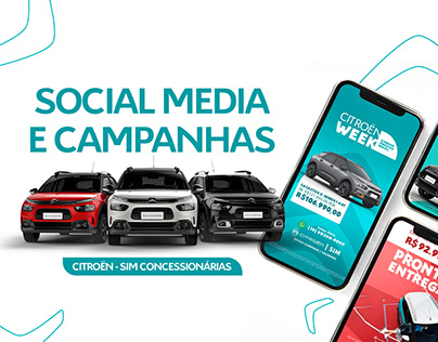 Social media - Citroën SIM Concessionárias