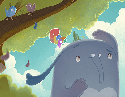 Project thumbnail - Livro Infantil | O Que Tem Nessa Cabeça, Elefante?