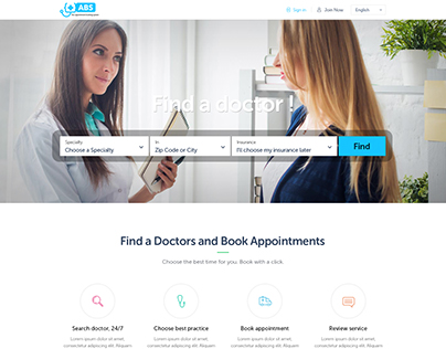 Appointment Booking Template Design