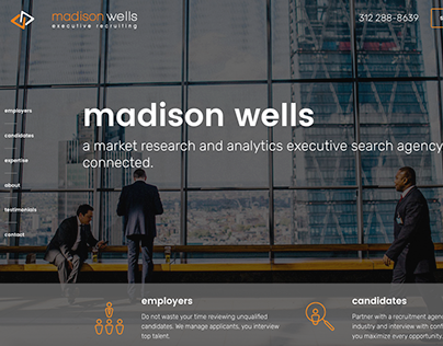 Madison Wells - Turbocharged brochure site