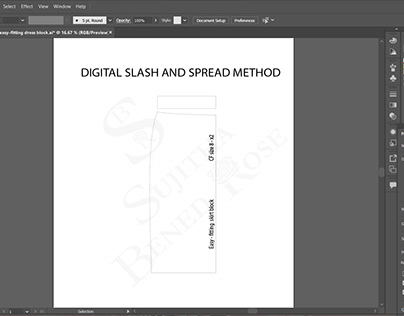 Digital Slash and Spread method