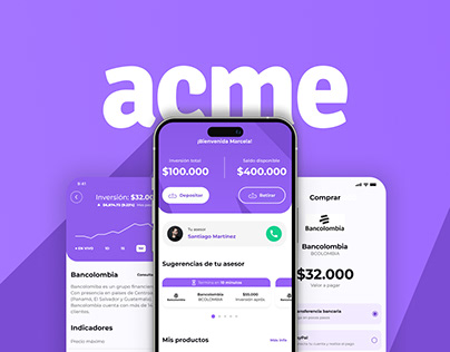 Project thumbnail - Acme - app compra de acciones