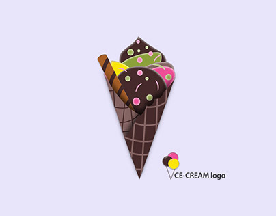 Ice-cream logo