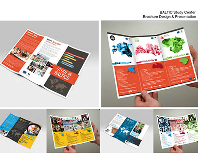 BALTIC Study Center Logo & Brochure Design