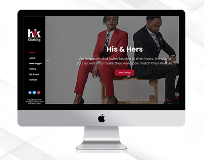HK Clothing Website