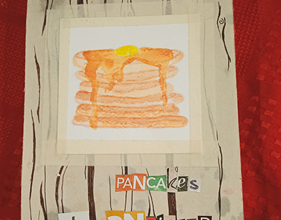 Libro de artista Pancakes de asiedad