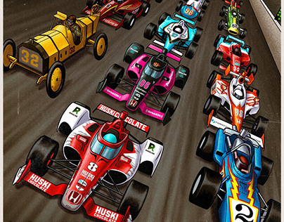 2023 Indy 500 commemorative Poster