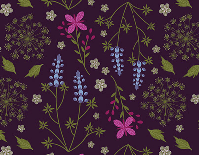 Iceland's Florals Pattern Collection