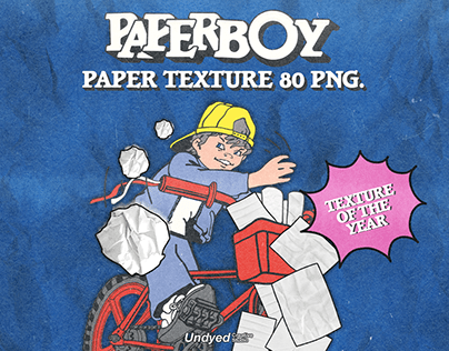 PAPERBOY - PAPER TEXTURE - undyed creative studio