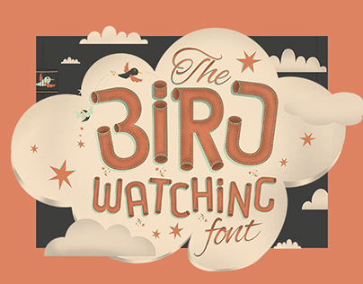 The Bird Watching Typeface