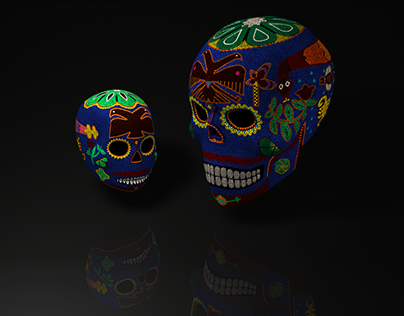 Cráneos Huicholes 3D