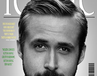 Ryan Gosling magzine cover