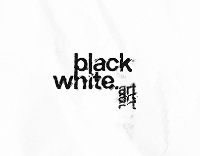 black white.