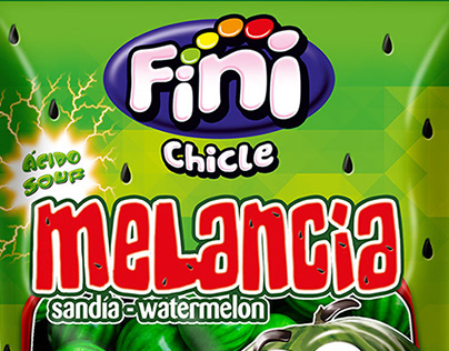 Embalagens Chicle Fini