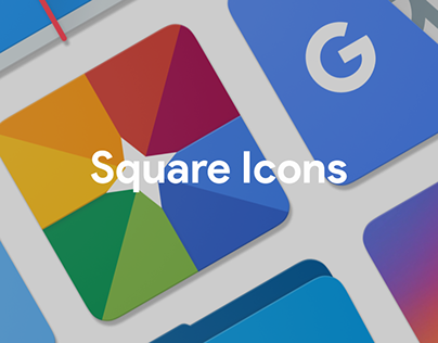Square Material Design Icons