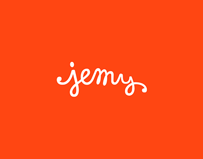 jemy lettering logo