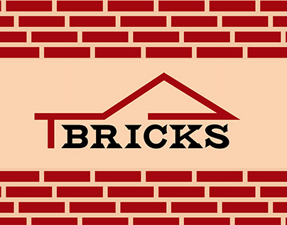 Product indentity. Concept brickwork. Bricks