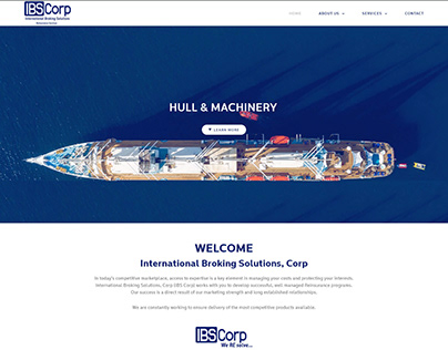 IBS Corp - Website Redesign