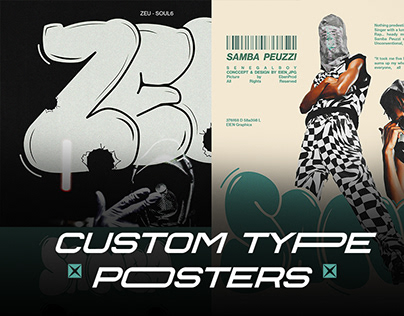 Custom Type Posters