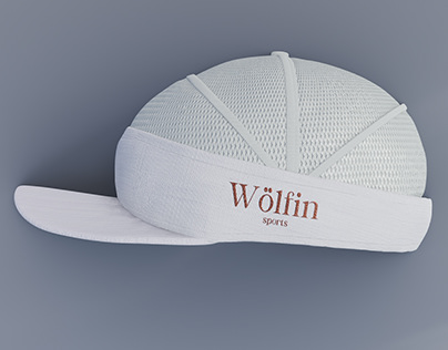 3D Cap prototype for Wolfin Sports