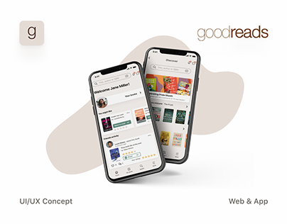 Goodreads | UI/UX Concept