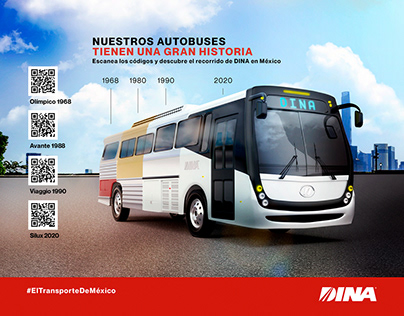 DINA Autobuses - On & Off line Ad