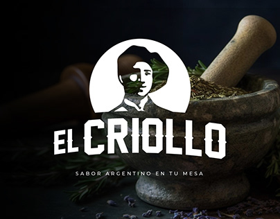 Project thumbnail - Logotipo "El Criollo" y etiqueta producto