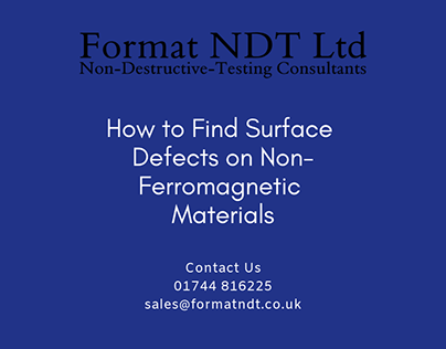 Finding surface defects on Non ferromagnetic materials