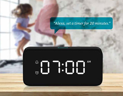 Reason ONE Smart Alarm Clock with Alexa