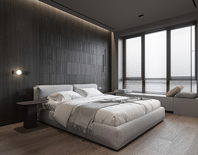 "RIVER SIDE" Moscow/master bedroom