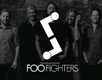 Foo fighters logo design