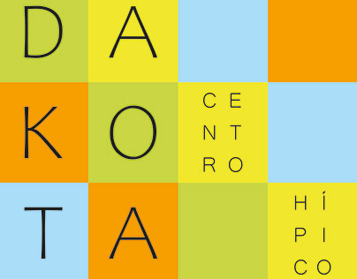 Proyecto de señalética de DAKOTA centro hípico