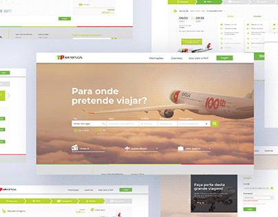 TAP Air Portugal - Website Proposal