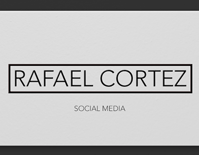 Rafael Cortez | Social Media
