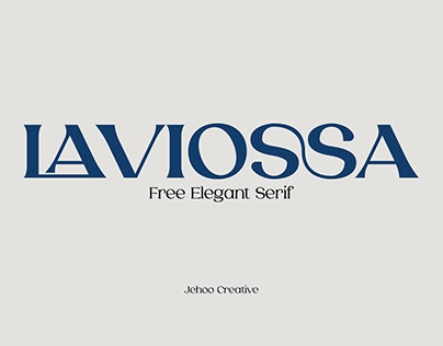 Free Laviossa Serif Font