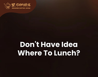 Hoshino Lunch Promo