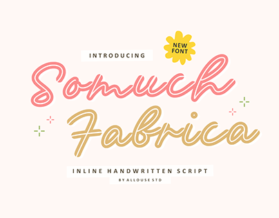 Somuch Fabrica - Free Font