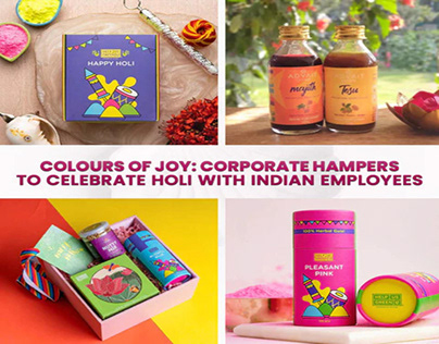 Corporate Hampers to Celebrate Holi with Employees
