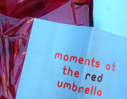 Moments at the red umbrella