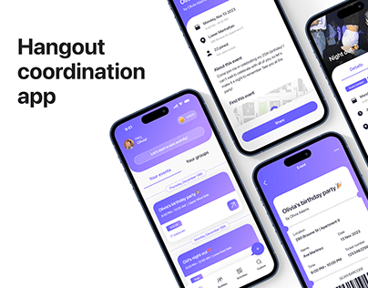 Hangout coordination app