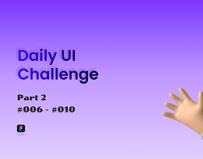 Daily UI Challenge 06 - 10