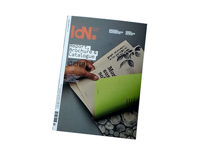 IdN v25n2: Report, Brochure and Catalogue Design