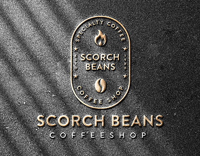 Scorch Beans Coffee Brand Identity