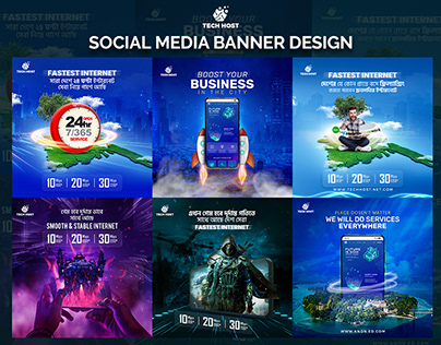 Social Media design for Internet services.