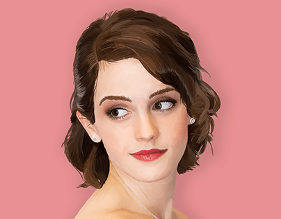 Emma Watson Digital Painting
