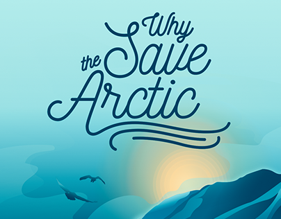 Save the Arctic Book Illustration